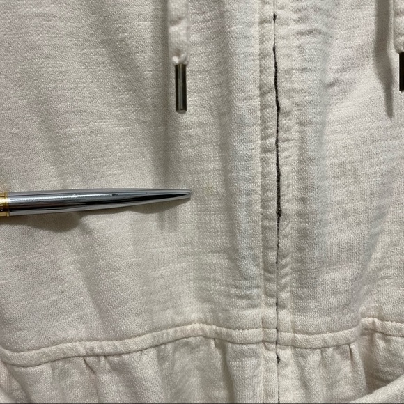 Anthropologie Cardigan Jacket Cotton SMTWTFS Hooded Small S - Picture 12 of 13